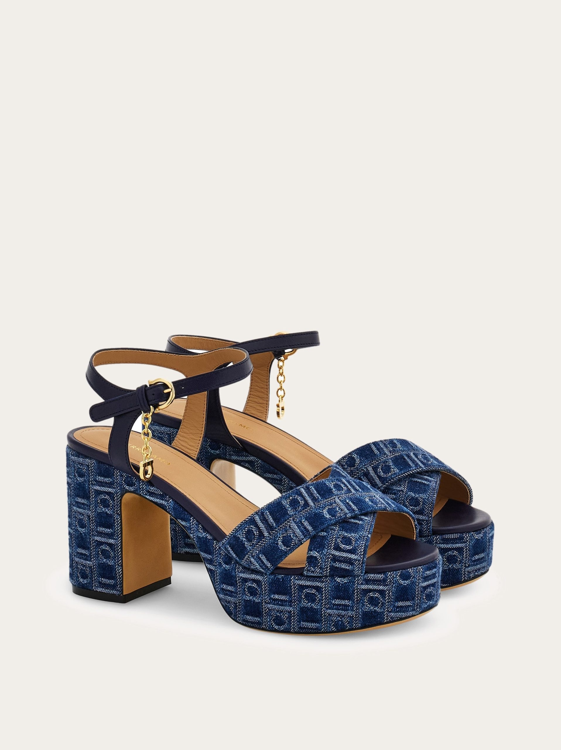Ferragamo Monogram platform sandal - Image 4